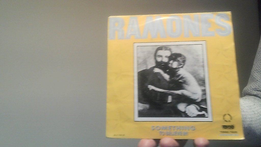 ramones jukebox single something to believe in uit 1986, Verzenden, Zo goed als nieuw, Pop