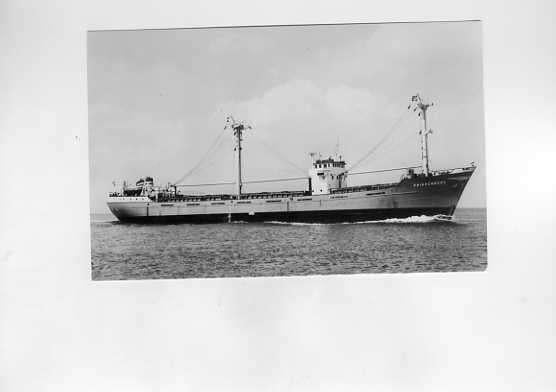 scheepvaart-foto/kaart-DELFZIJL-red.WAGENBORG-prinsenborg, Ophalen of Verzenden, 1940 tot 1960, Gelderland