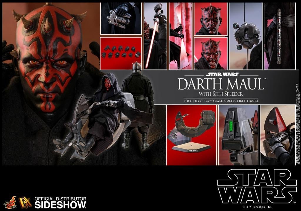 Hot Toys Darth Maul 1/6 DX17, Ophalen of Verzenden, Nieuw, Pop