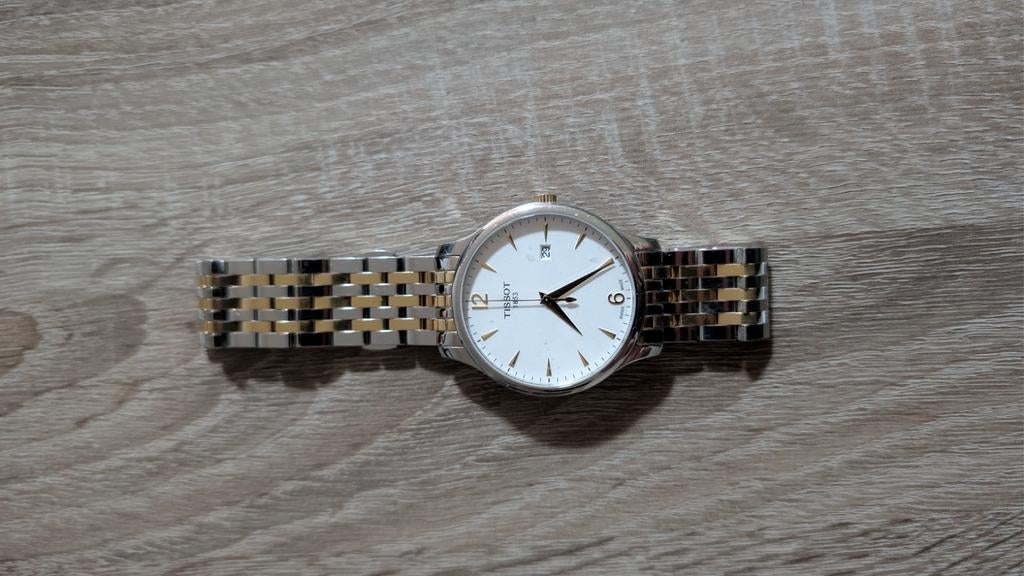 Tissot T063.610.22.037.00, Overige merken, Staal, Staal, Polshorloge