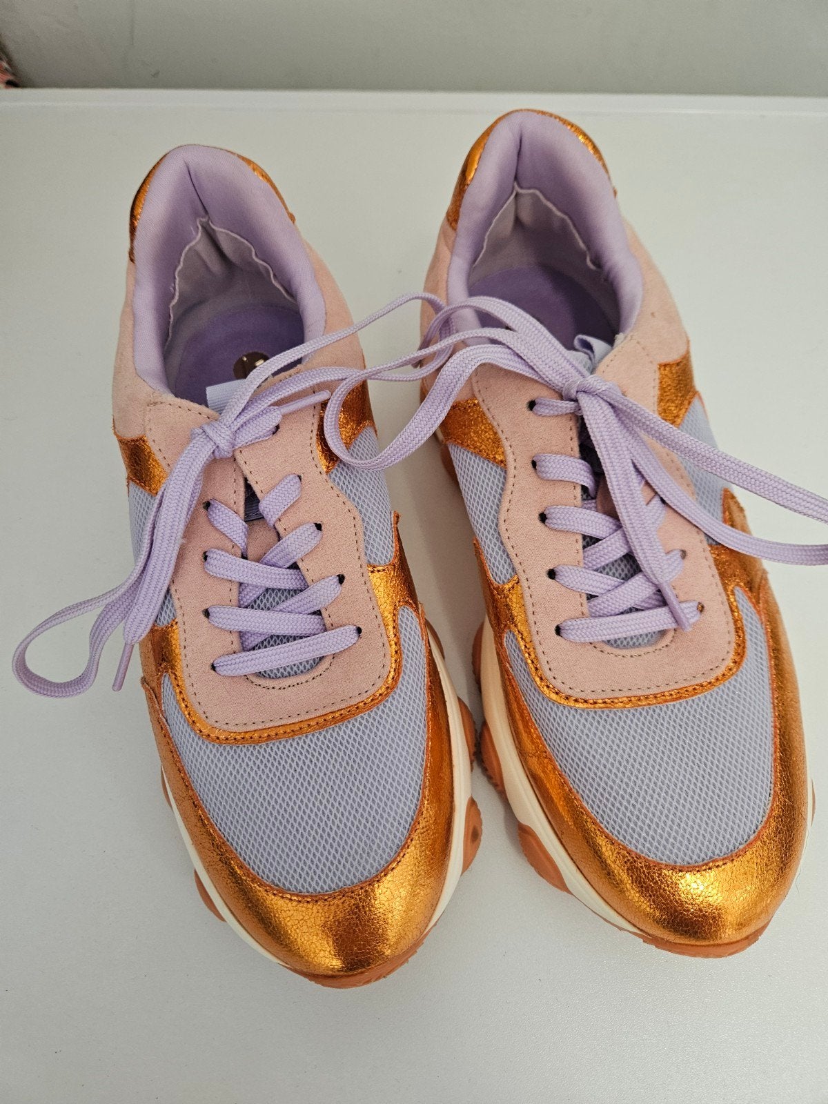 Le Strada Sneakers Maat 38 - Roze, Paars, Oranje, Oranje, Ophalen of Verzenden, Sneakers of Gympen, La Strada