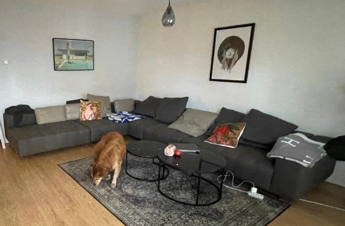 Minotti Freeman - 5 delen, Ophalen, Gebruikt, 100 tot 125 cm, Hoekbank
