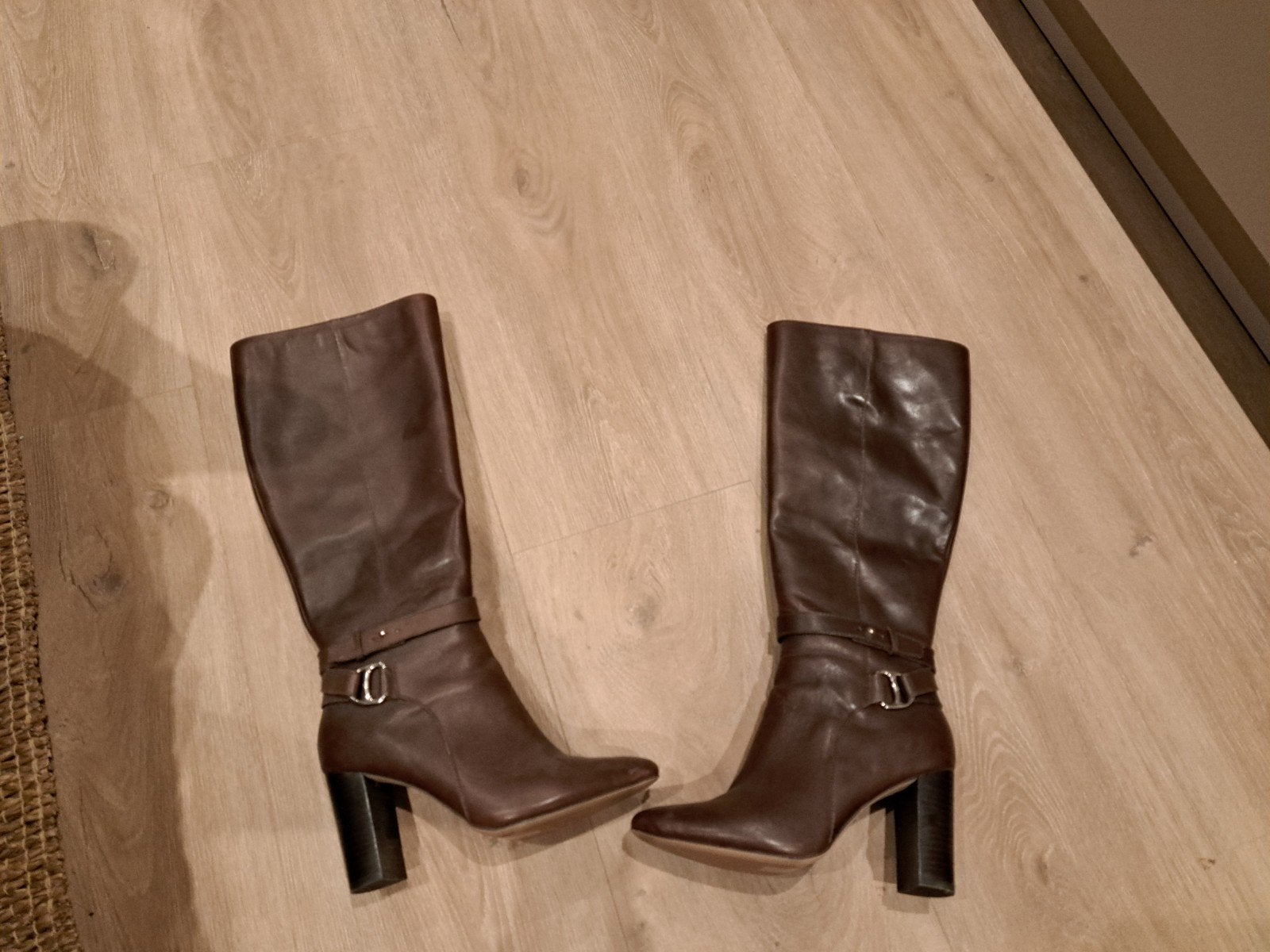Ongebruikte Lauren Ralph Lauren hoge laarzen, Ophalen, Hoge laarzen, Bruin, Lauren Ralph Lauren