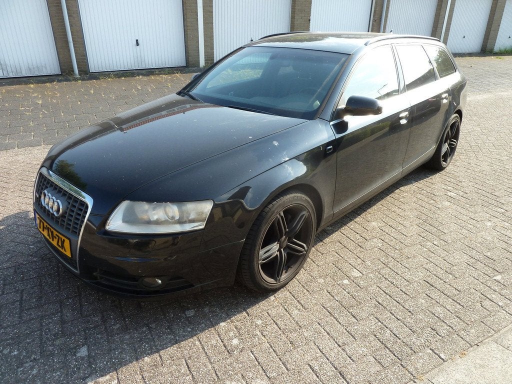 Audi A6 Avant 3.2 FSI quattro Pro Line Business, Automaat, Gebruikt, 1715 kg, Zwart