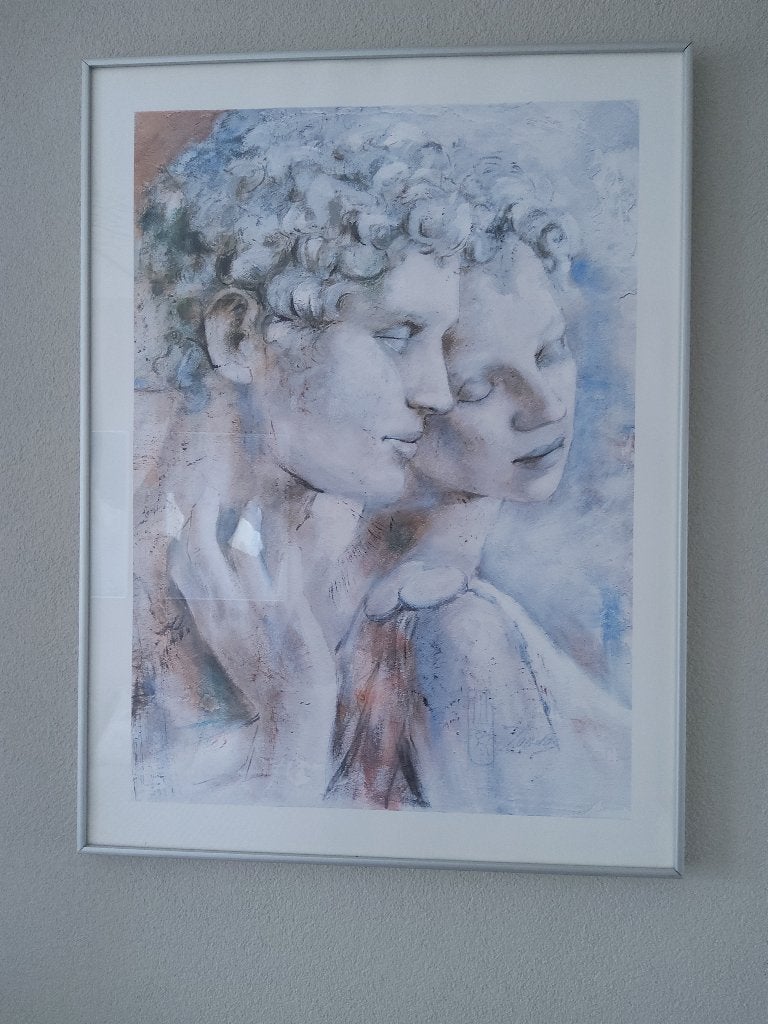 Schilderij/Reproductie, Ophalen, Ingelijst
