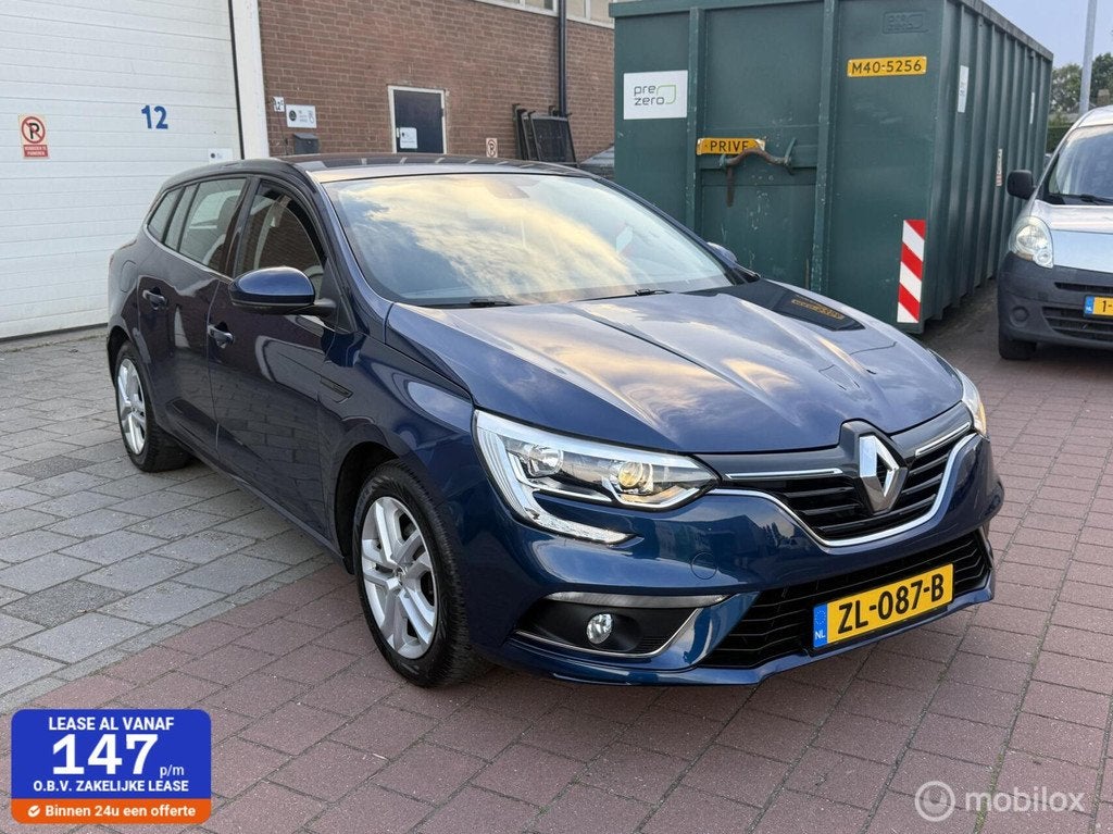 Renault Megane Estate 1.2 TCe Limited, Voorwielaandrijving, 101 pk, Gebruikt, 4 cilinders