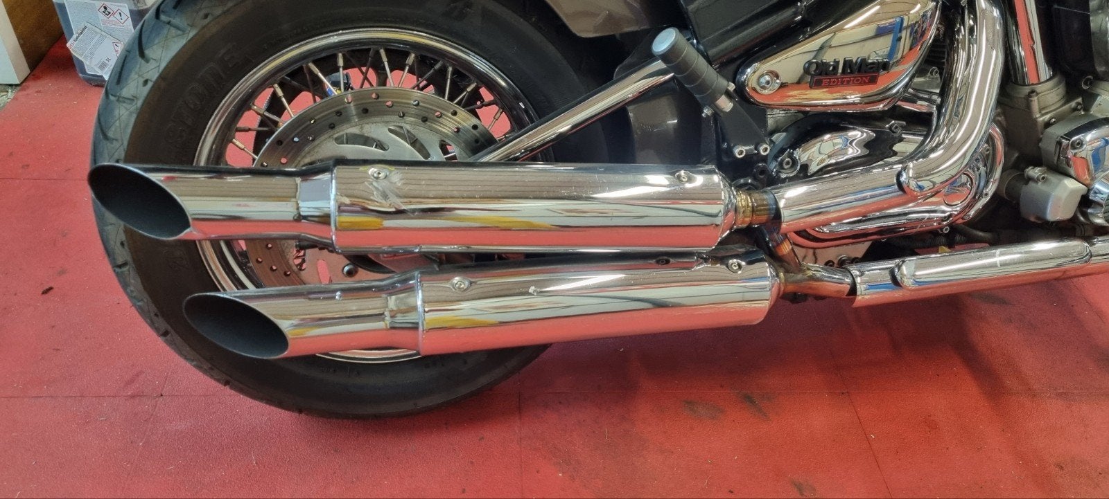uitlaat Wildstar 1600 GEVRAAGD, Motoren, Ophalen of Verzenden, Gebruikt