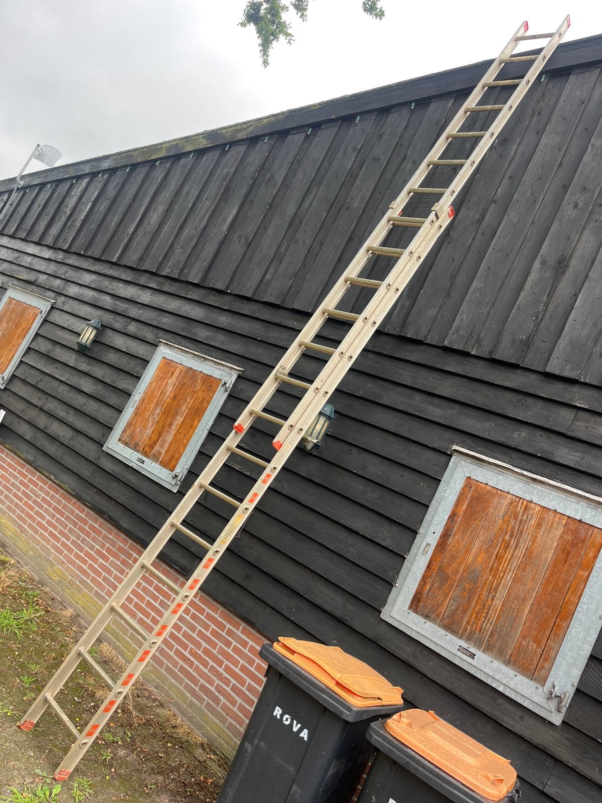 Altrex ladder 7 meter, Ophalen, Gebruikt, Ladder, 4 meter of meer