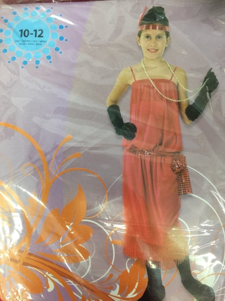 Verkleedpak Jaren 20 outfit, meisje 10-12 jaar. Nieuw! (VK), Tweedehands verkoop, Tweedehands verkoop, Gebruikt, Ophalen of Verzenden