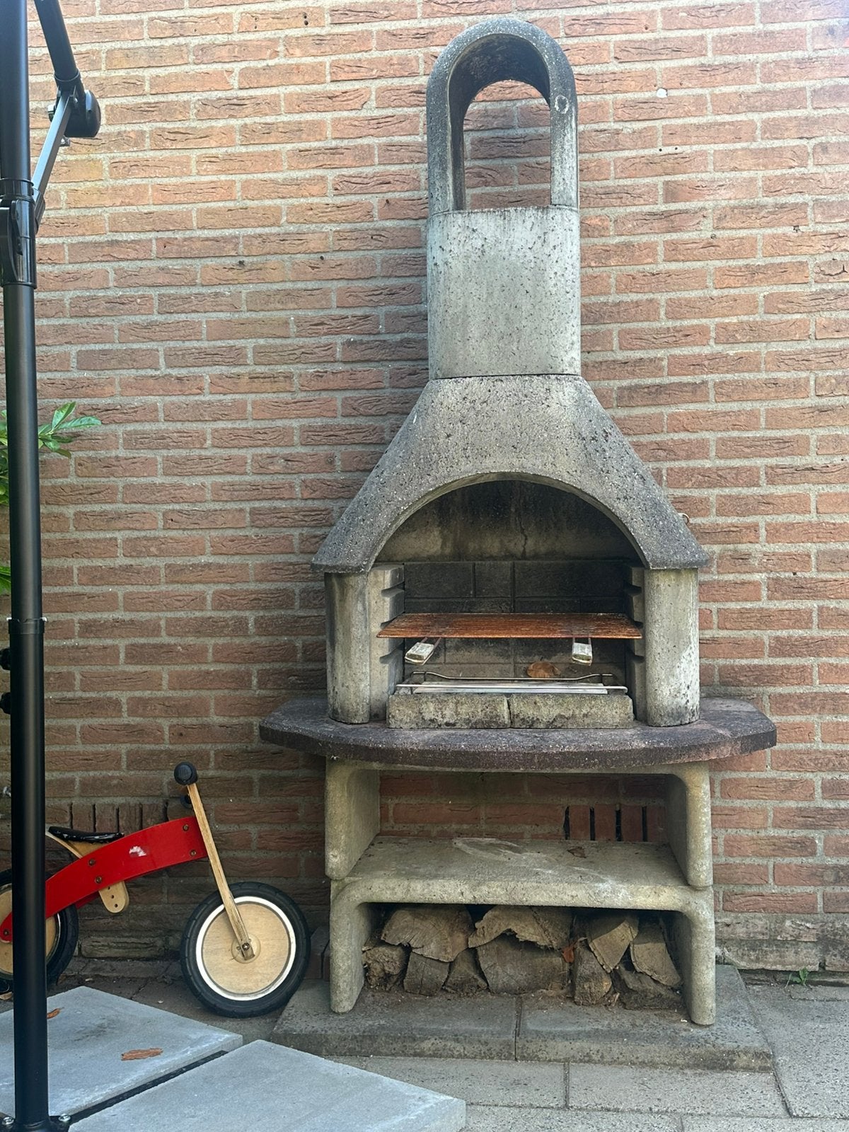 Bbq, Ophalen, Gebruikt