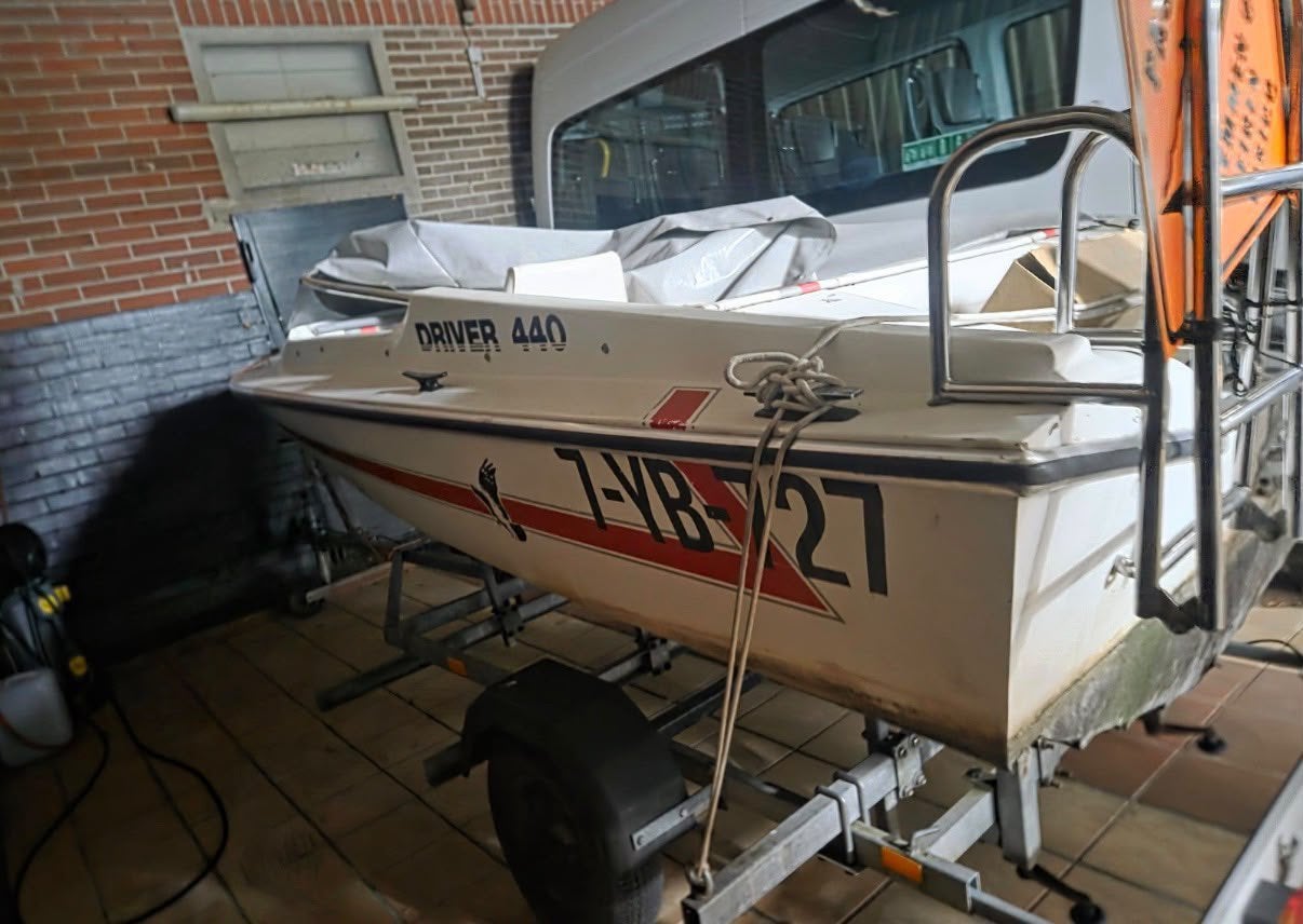 Boot driver 440 trailer Nimarine 4 takt, Watersport en Boten, Ophalen of Verzenden, Zo goed als nieuw
