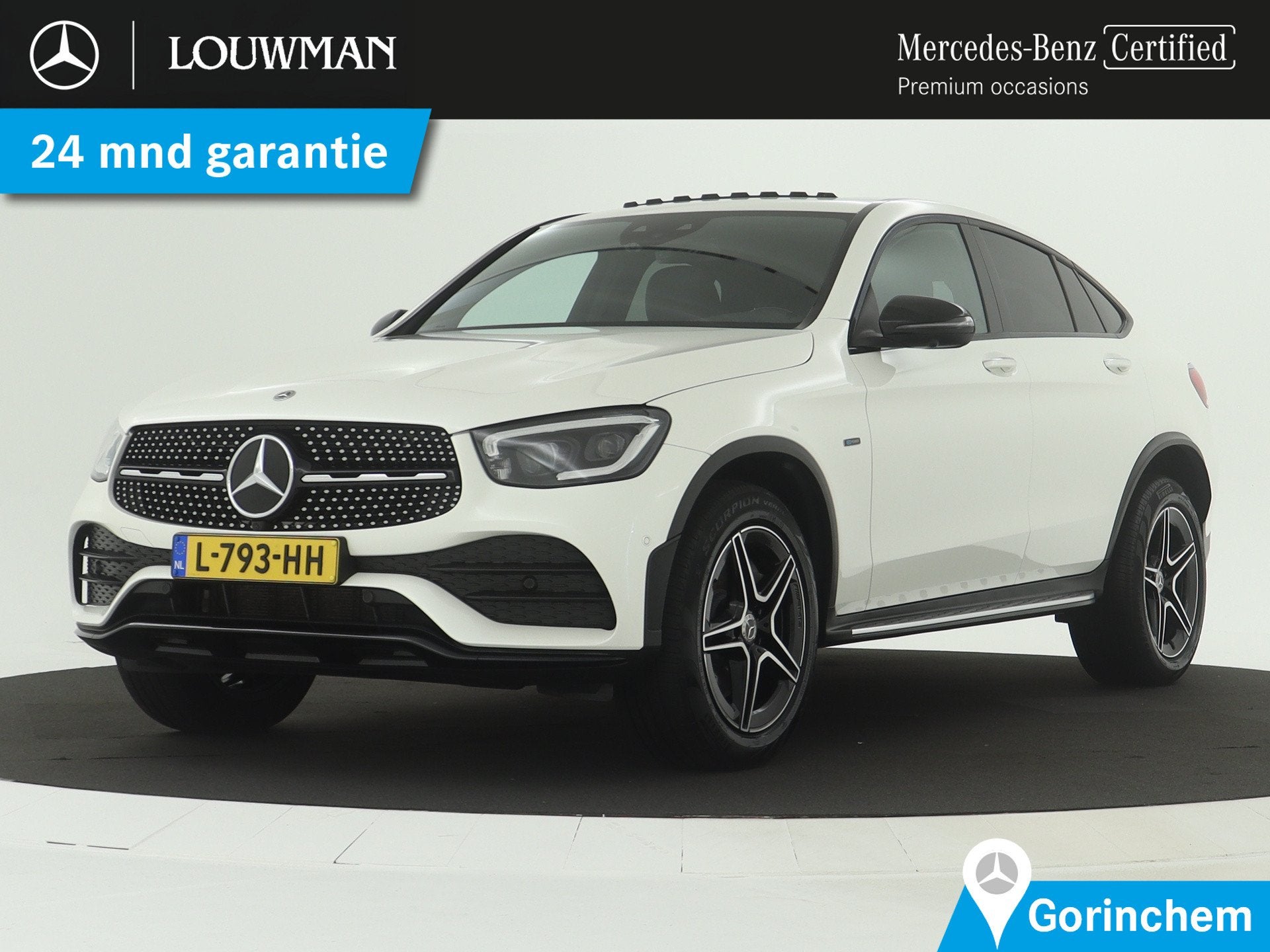 Mercedes-Benz GLC 300e 4MATIC Business Solution AMG Inclusie, Auto's, Mercedes-Benz, Automaat, Gebruikt, 4 cilinders, 320 pk