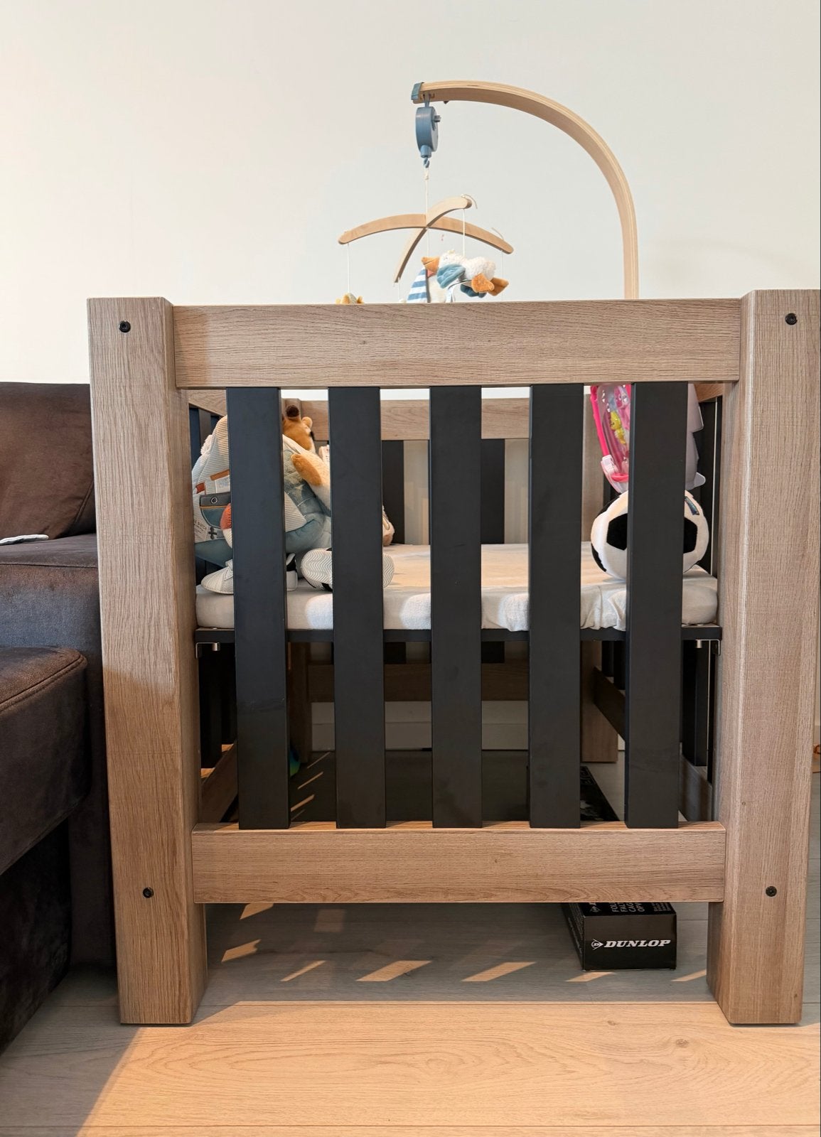 Box baby met matras merk twf - MOET SNEL WEG, Kinderen en Baby's, Kinderkamer | Bedden, Ophalen, Gebruikt, Matras