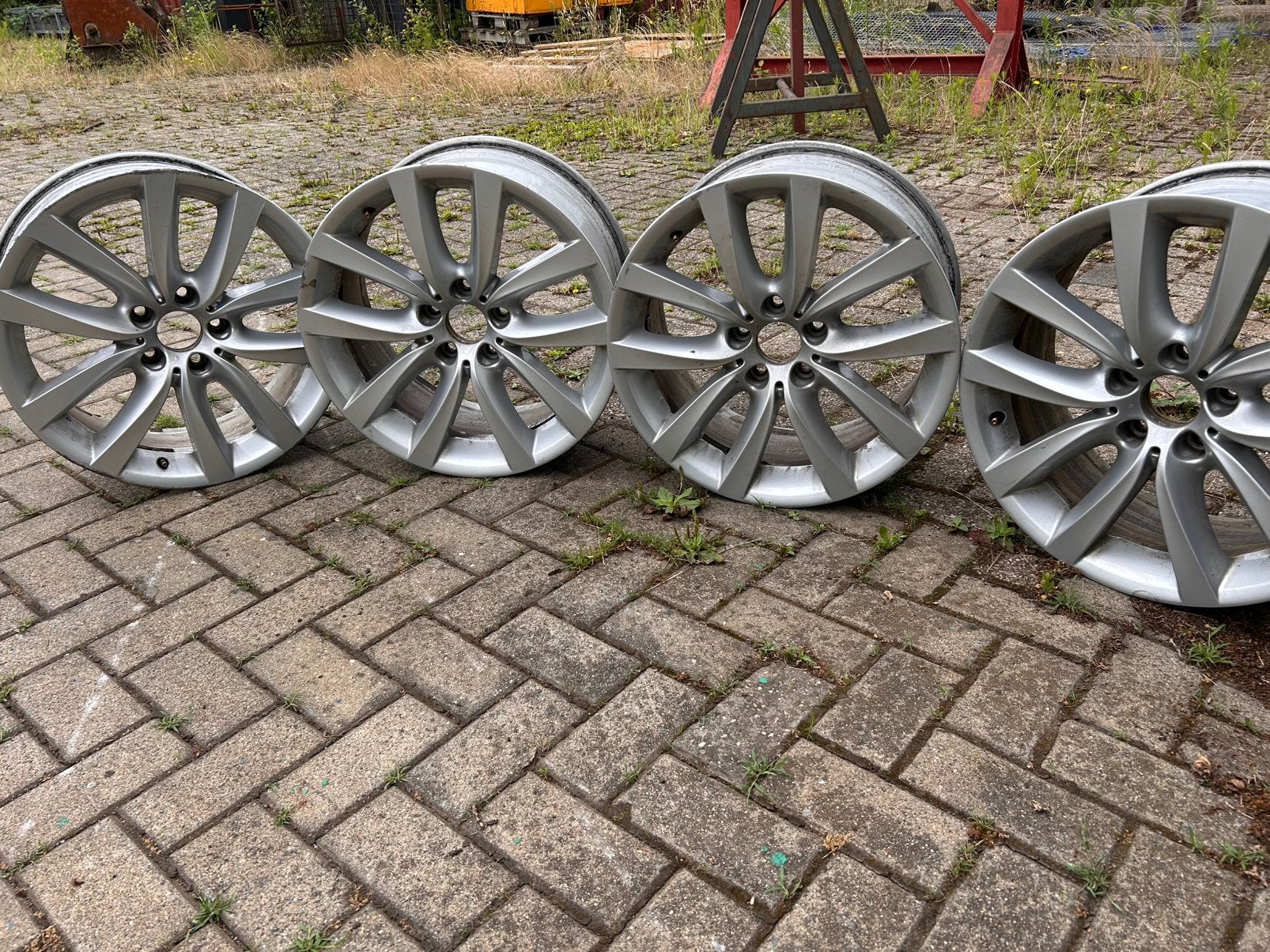 Breedset bmw F10 velgen, Auto-onderdelen, Banden en Velgen, Gebruikt, Velg(en), Personenwagen, Zomerbanden