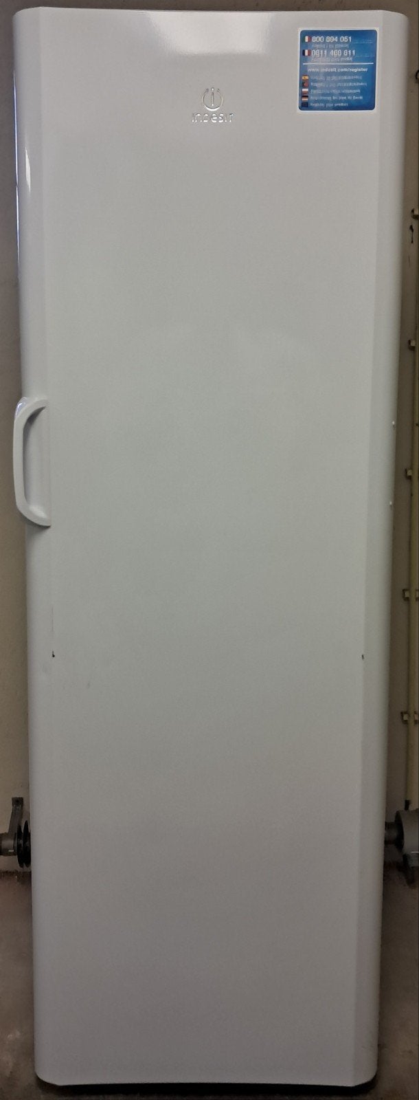 Indesit vrieskast, 5 lades, 2 vakken, 270L, goedwerkend, Gebruikt, 160 cm of meer, Ophalen, Vrieskast