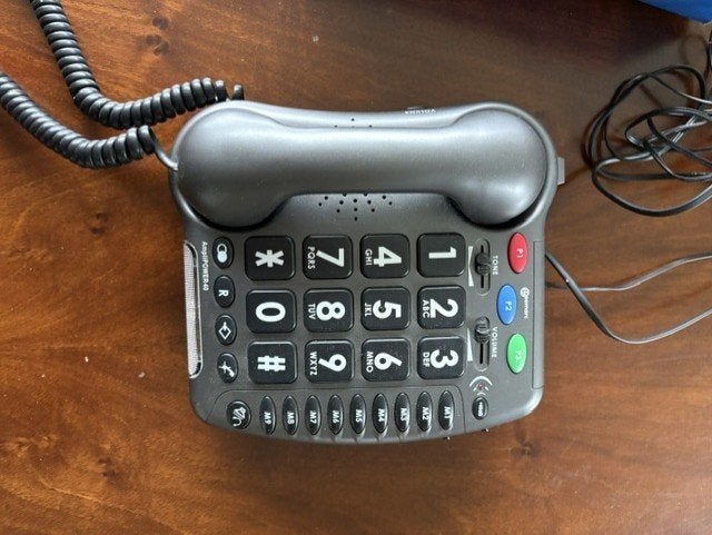TEAB Seniorentelefoon met extra luid volume, Ophalen of Verzenden, Zo goed als nieuw, 1 handset
