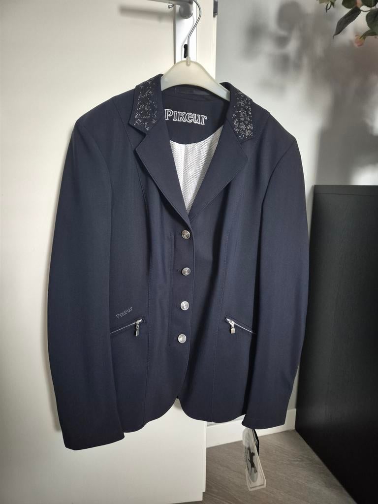 Pikeur wedstrijdjasje Saphira maat 38, Dieren en Toebehoren, Paardrijkleding, Ophalen of Verzenden, Nieuw, Dames, Bovenkleding