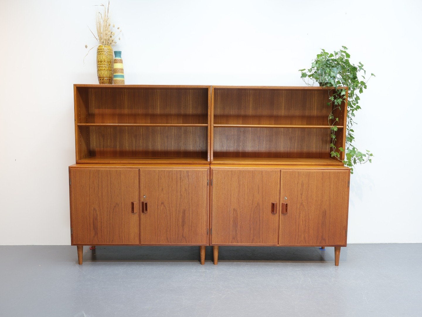 Deens wandmeubel teak Jaren '60, Ophalen, 100 tot 150 cm, Teakhout, Søborg Møbler