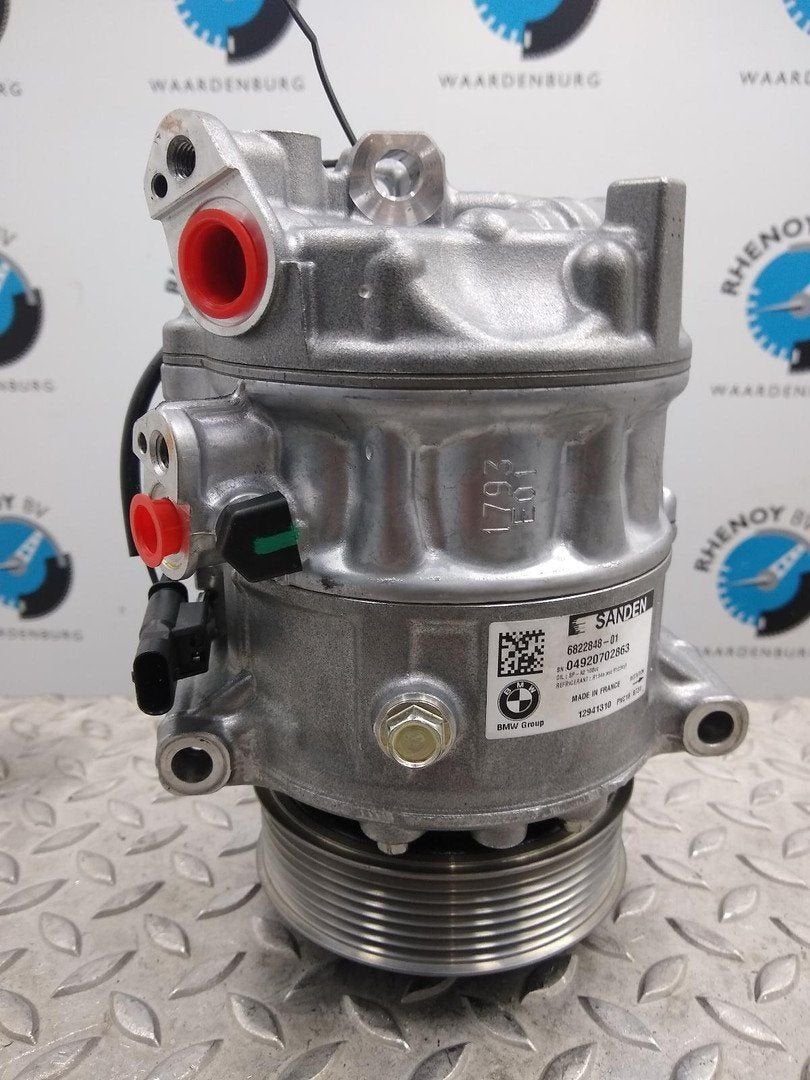 BMW 5 SERIES AIRCO COMPRESSOR / AIRCOPOMP 2018, Ophalen of Verzenden, Gebruikt, Stiba lid