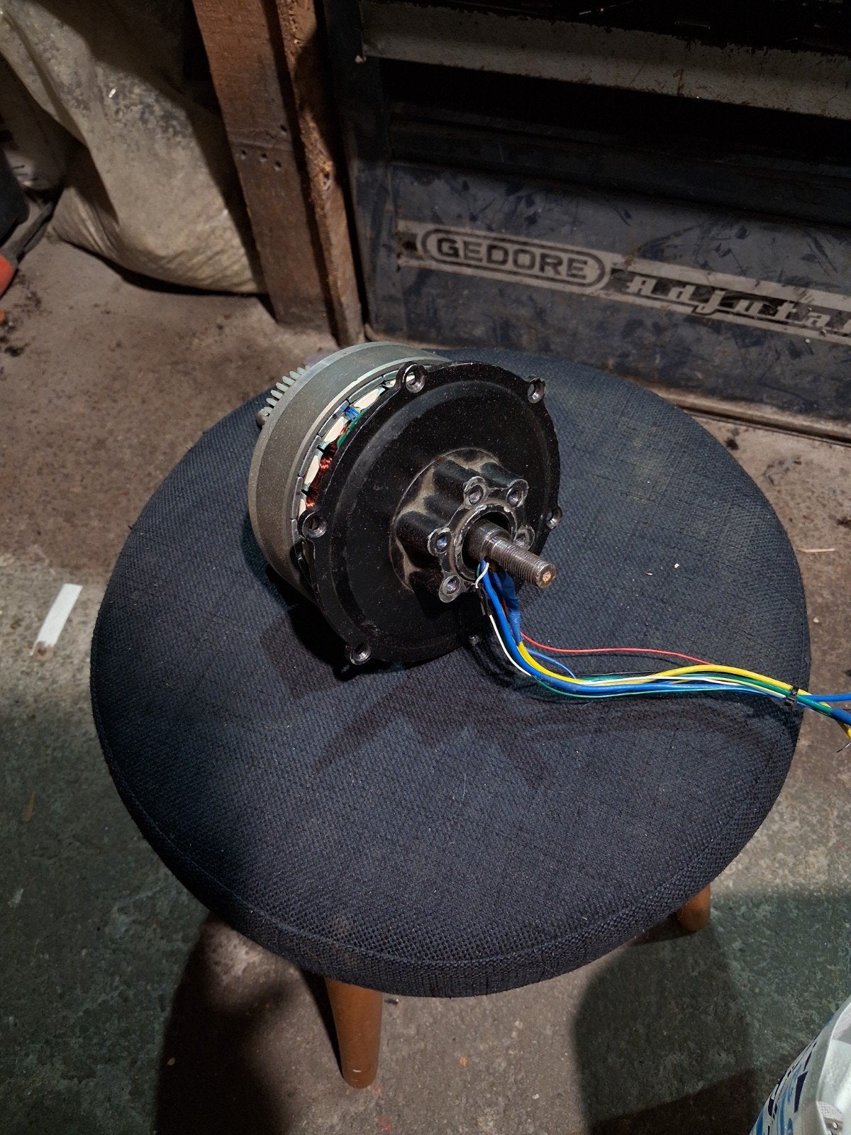fatbike motor met achtwiel MOTOR DEFECT, Ophalen