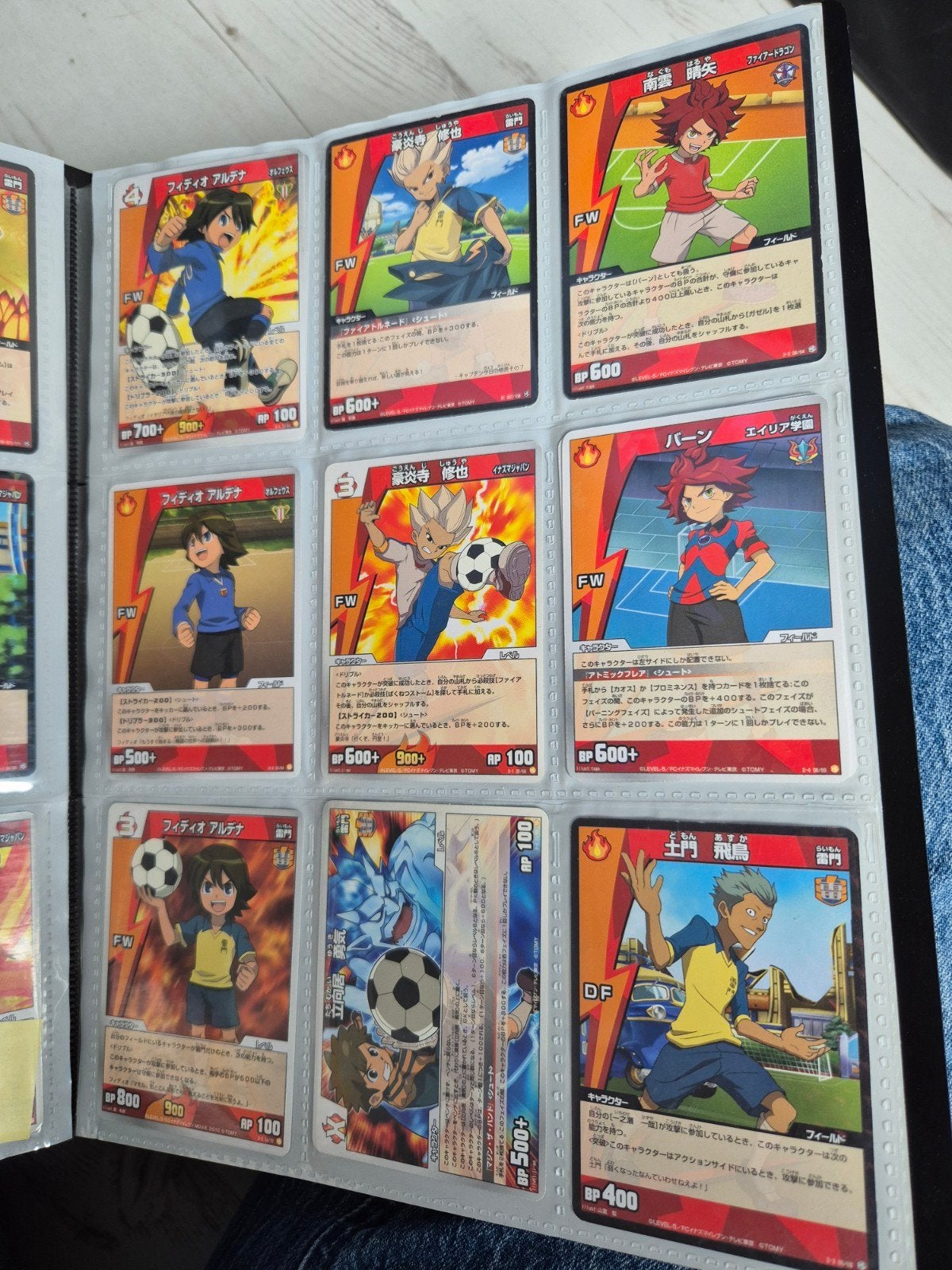 inazuma eleven trading card game cards, Ophalen of Verzenden