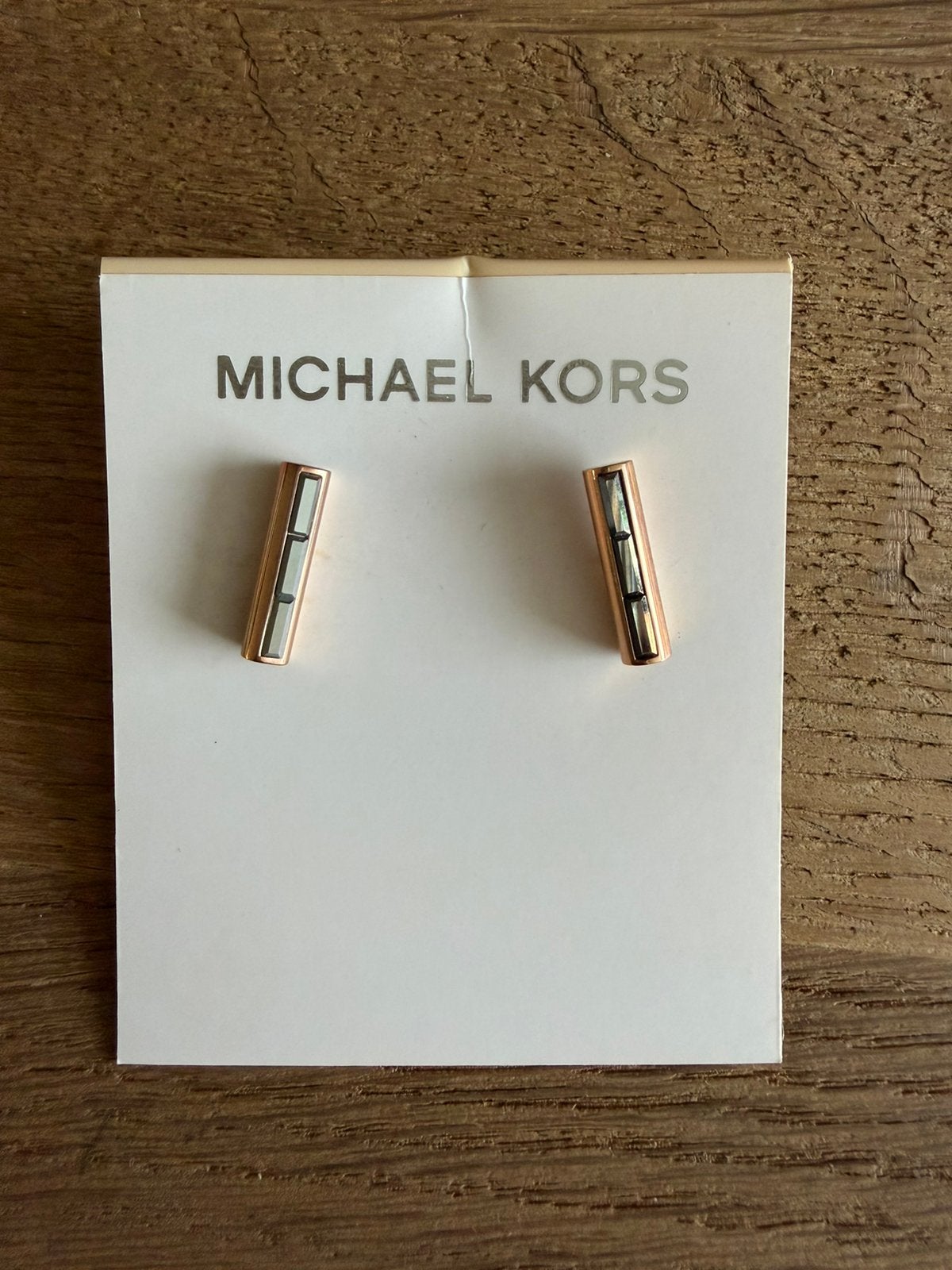 Michael Kors oorbellen, Overige materialen, Nieuw, Ophalen of Verzenden, Knopjes of Stekers
