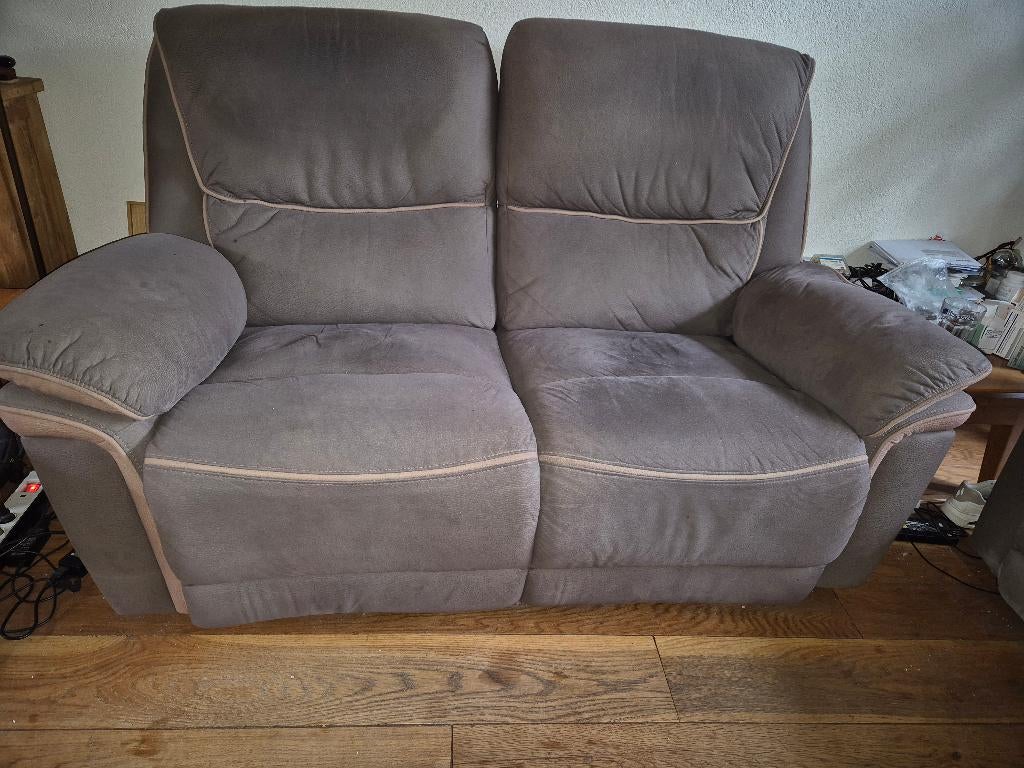 Relax bank te koop, Ophalen, Gebruikt, 150 tot 200 cm, Tweepersoons