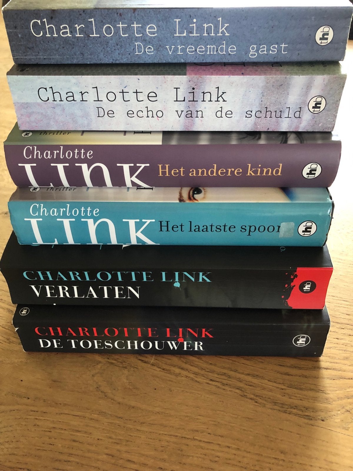 Charlotte Link Boekenpakket - 6 Thrillers, Boeken, Ophalen, Gelezen, Europa overig