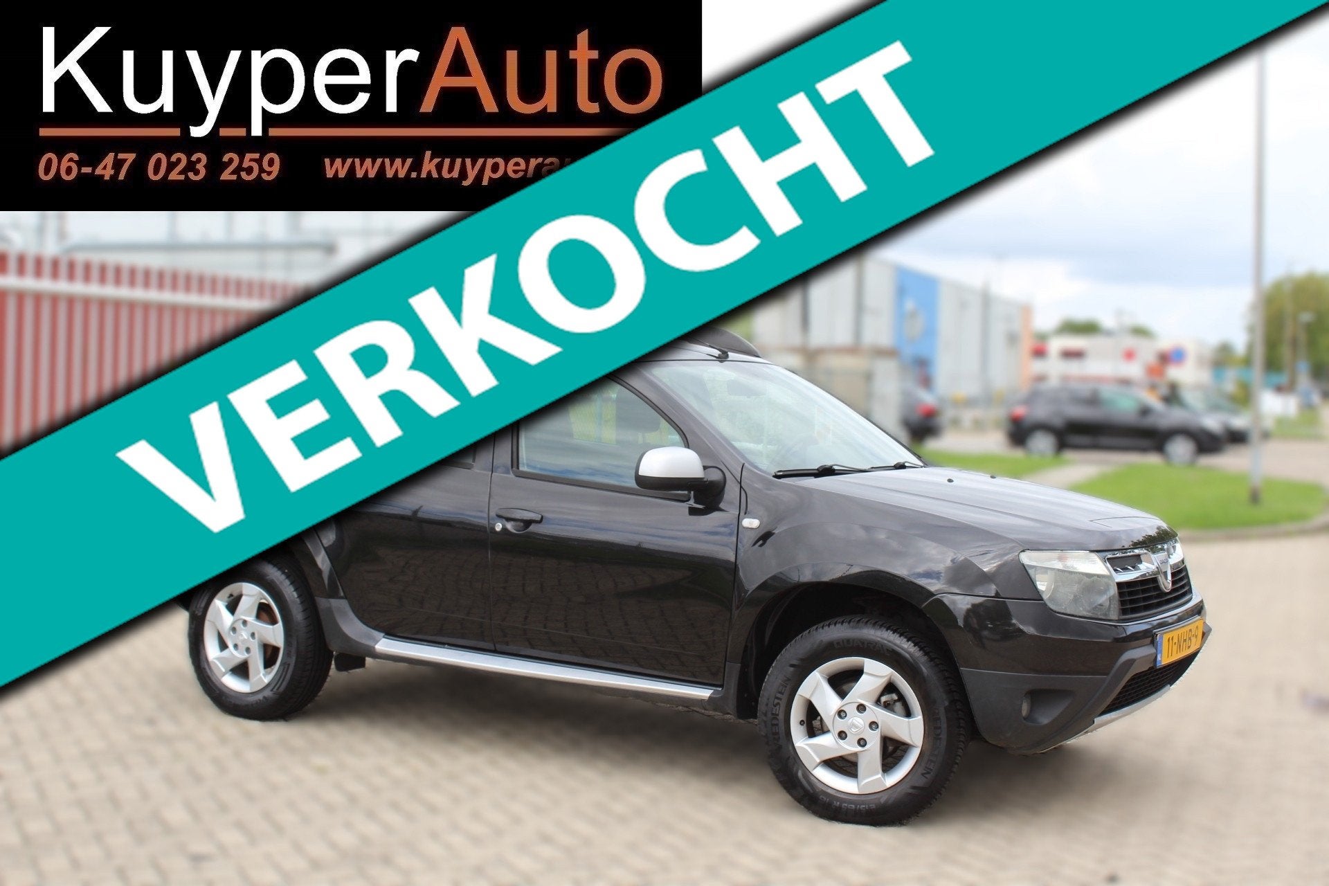 Dacia Duster 1.6 Lauréate km nap ,,airco trekhaak, Auto's, 13 km/l, Euro 5, 1225 kg, 4 cilinders