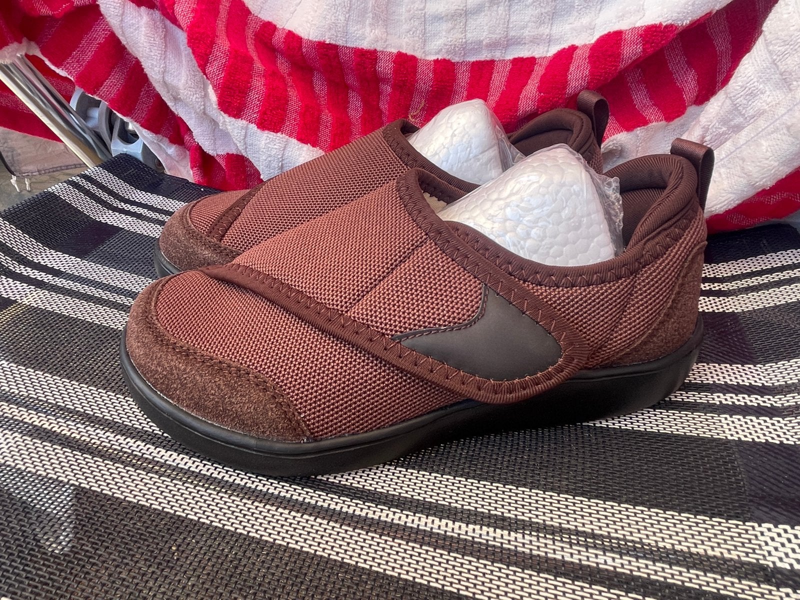 Bruine schoenen maat 36, Bruin, Nieuw, Ophalen of Verzenden, Pantoffels of Sloffen