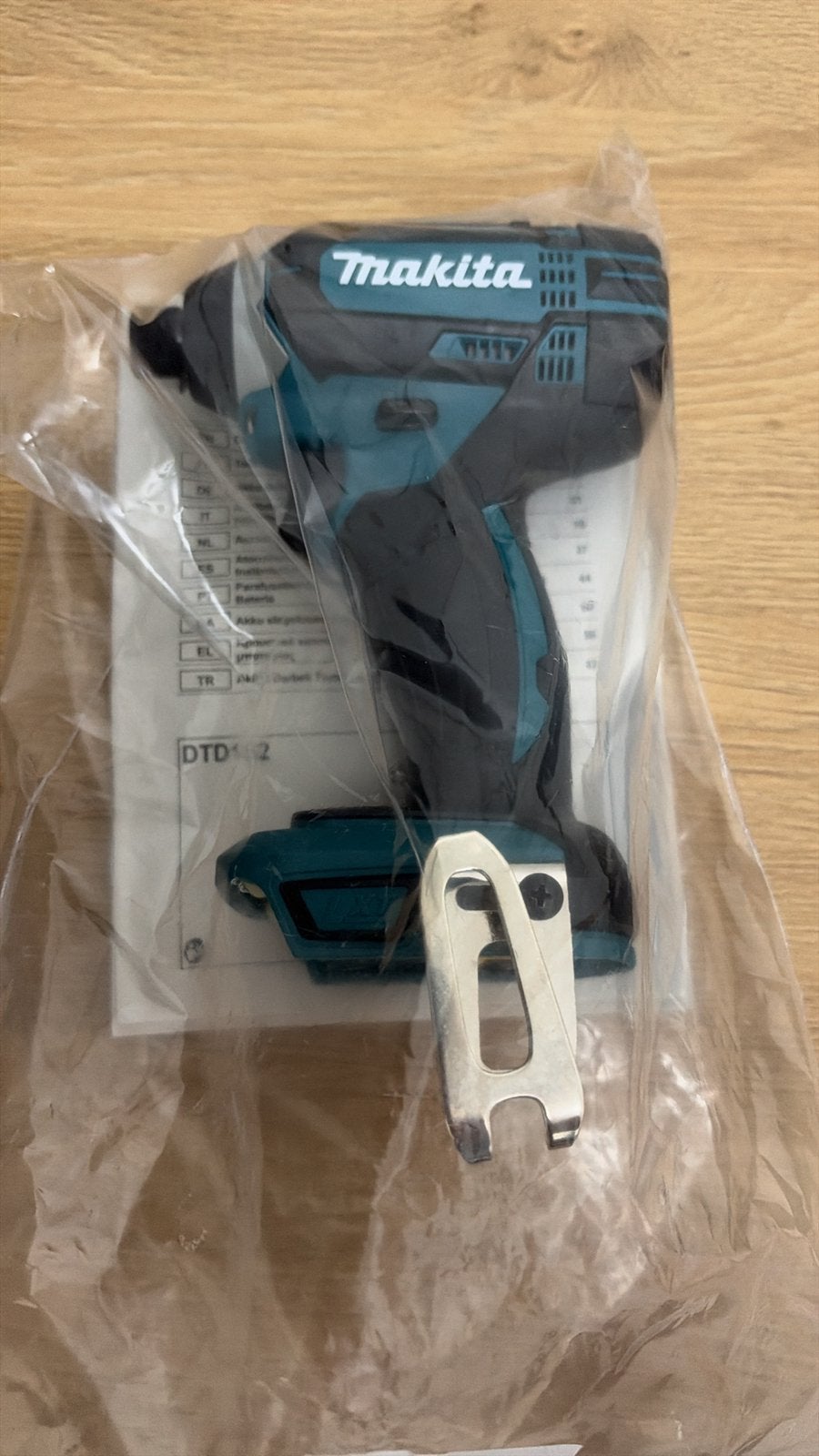 Makita DTD152z 18V Li-Ion slagschroevendraaier - Losse Body