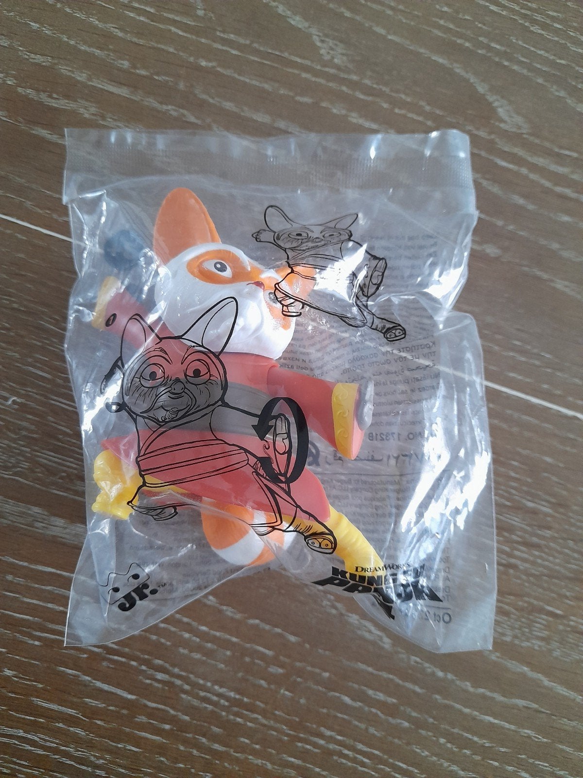 Burger King ,speelgoed King Fu Panda Zehn in plastic nieuw!, Ophalen of Verzenden, Nieuw