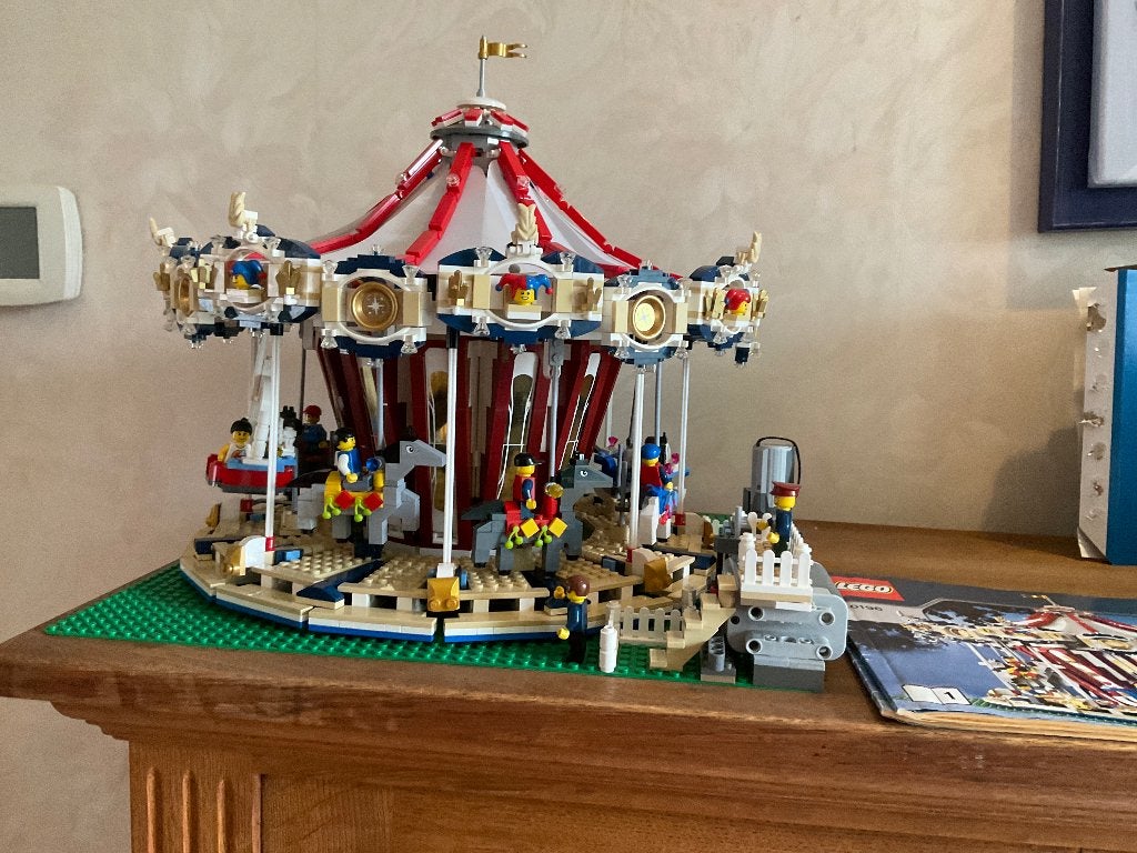 Lego 10196 grand carousel, Ophalen, Overige thema's, Lego, Zo goed als nieuw