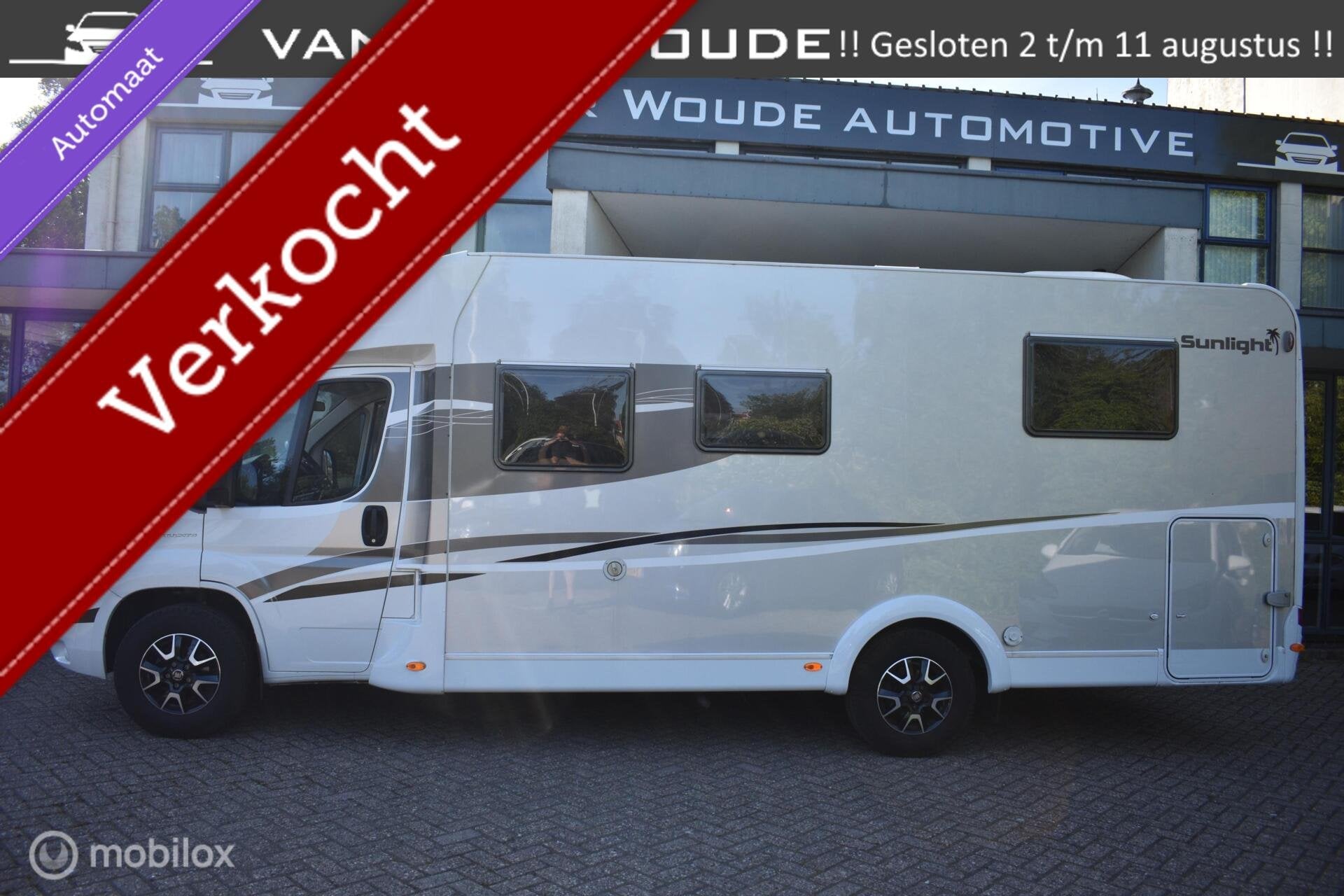 Fiat Ducato Capron T69L Sunlight|Automaat|Airco|29DKM|Mooi!, Automaat, 7 tot 8 meter, Bedrijf, Diesel