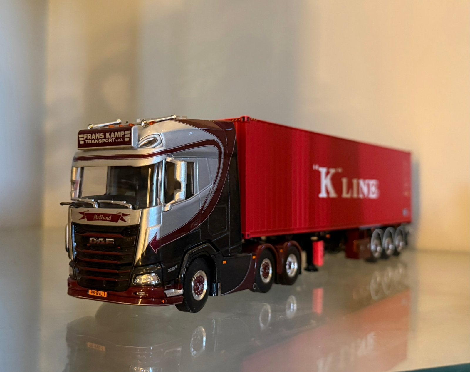 Wsi daf frans kamp, Hobby en Vrije tijd, Modelauto's | 1:50, Ophalen of Verzenden, Nieuw, Bus of Vrachtwagen, Wsi
