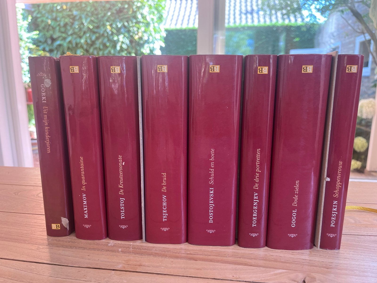 Russische Bibliotheek - 8 delen klassieke literatuur, Boeken, Literatuur, Ophalen of Verzenden, Zo goed als nieuw, Europa overig