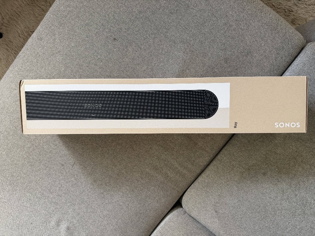 Sonos Ray Soundbar zwart, Ophalen of Verzenden, Nieuw