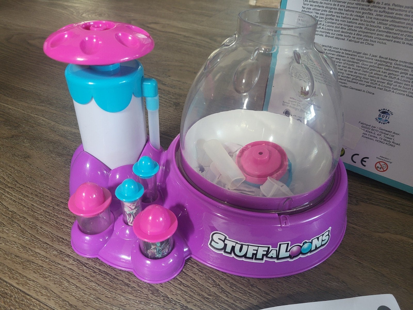 Stuffaloons Ballonnen Machine met veel accessoires, Ophalen of Verzenden, Zo goed als nieuw, Jongen of Meisje