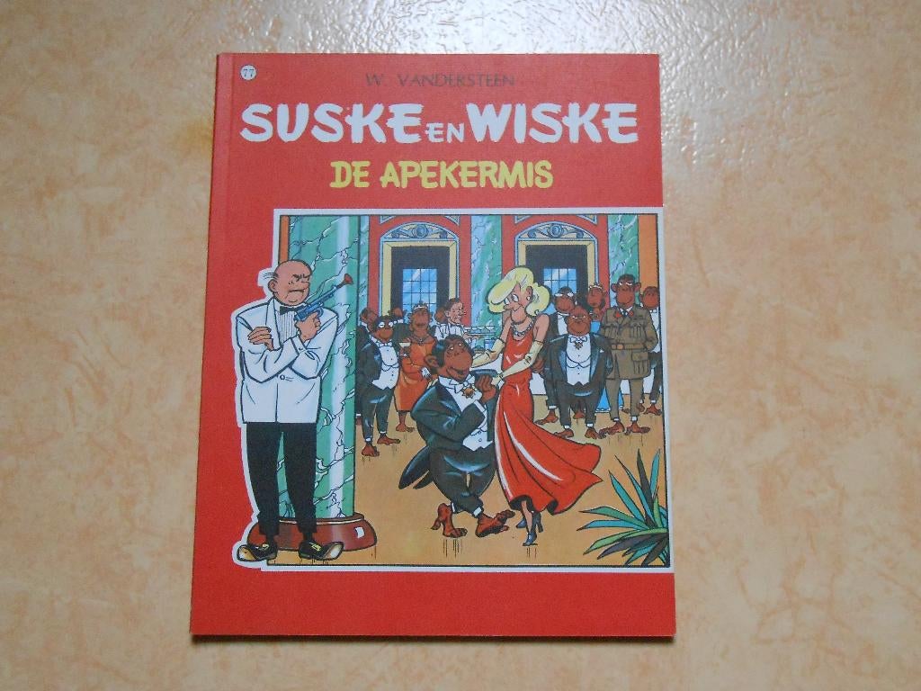 Suske en wiske 77 De apekermis 1967 1 ste druk. Matte kaft., Boeken, Stripboeken, Nieuw, Eén stripboek, Ophalen of Verzenden