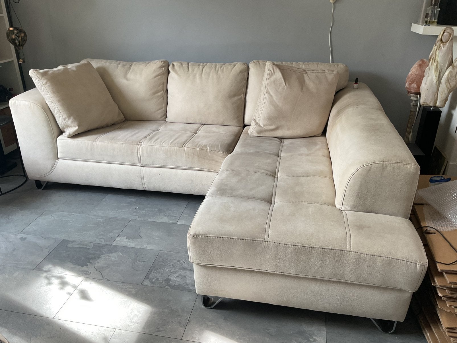Loungebank, Huis en Inrichting, Ophalen, Overige materialen, Gebruikt, Minder dan 75 cm