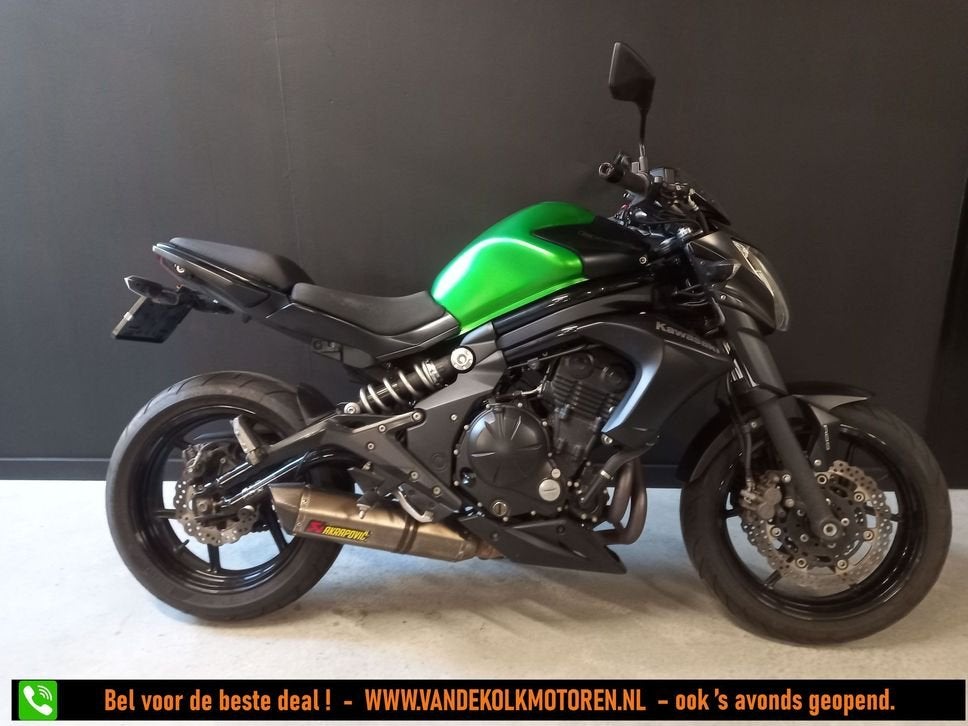 KAWASAKI ER 6 N ABS (bj 2014) Akrapovic - NL motor., 649 cc, Bedrijf, Onbekend, KAWASAKI