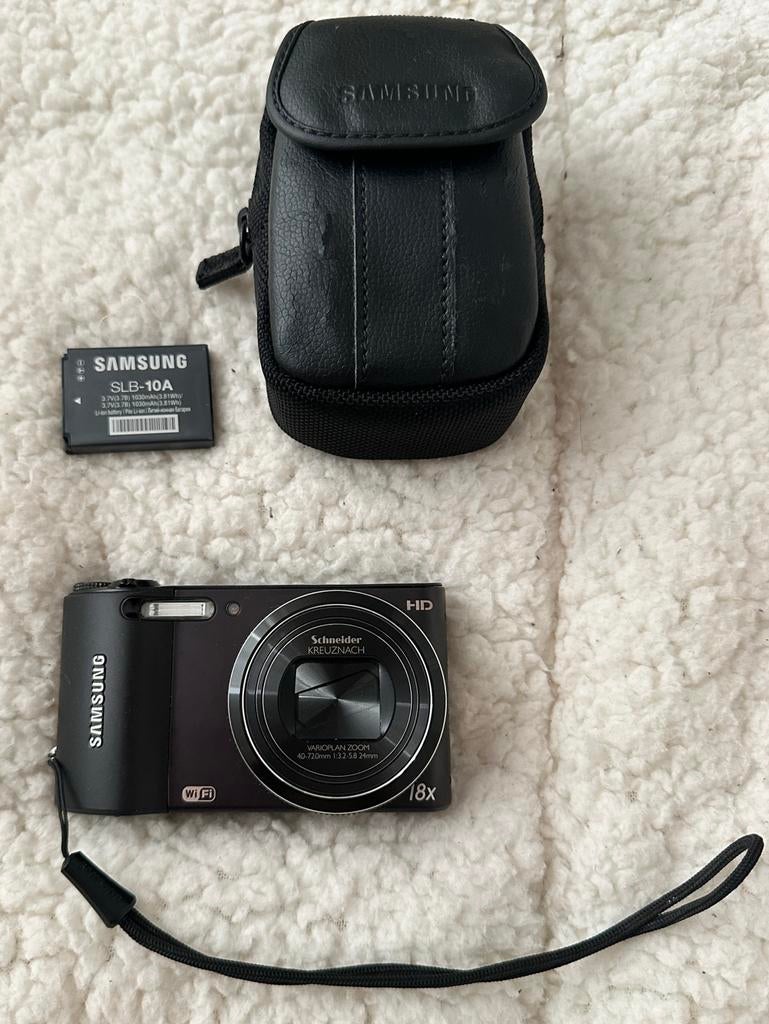 Samsung WB150F Compact Camera met 18x Optische Zoom (2 accu), Compact, Ophalen of Verzenden, Zo goed als nieuw, Samsung
