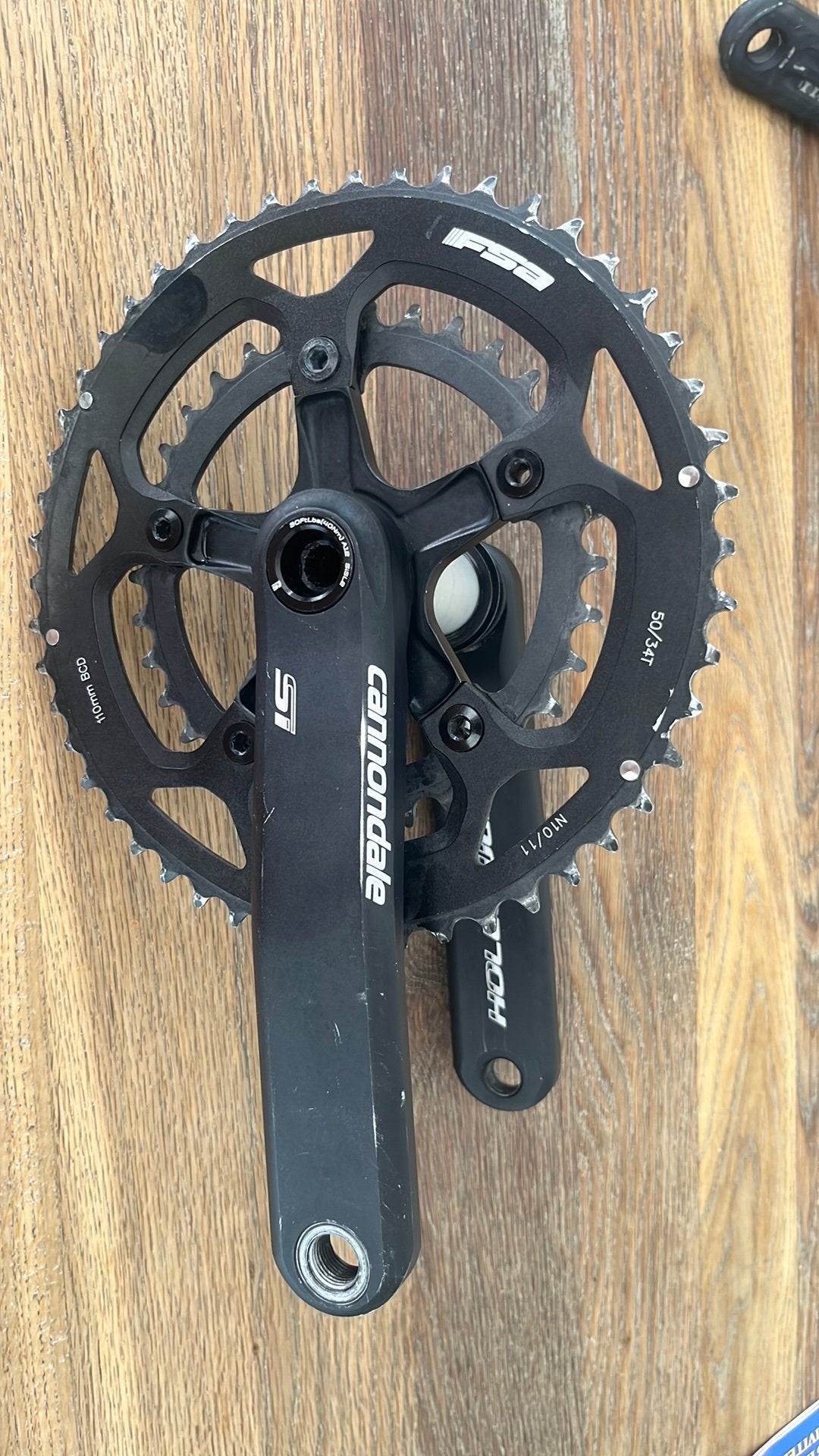 Cannondale Hollowgram compact 50/34, Ophalen of Verzenden, Zo goed als nieuw, Overige typen