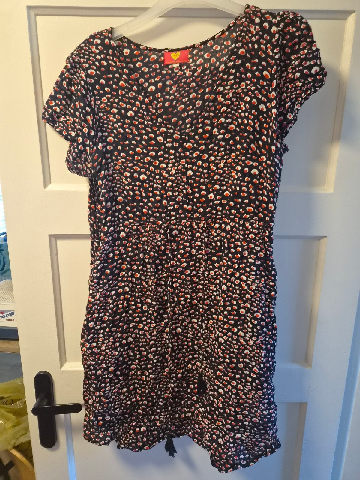 Te koop Tantilly zomerjurk met zakken maat L, Ophalen of Verzenden, Zo goed als nieuw, Maat 38/40 (M), Boven de knie