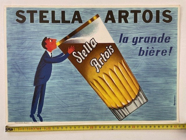 13 reclame items van Stella Artois jaren 1970, Ophalen of Verzenden, Gebruikt, Overige typen, Overige merken