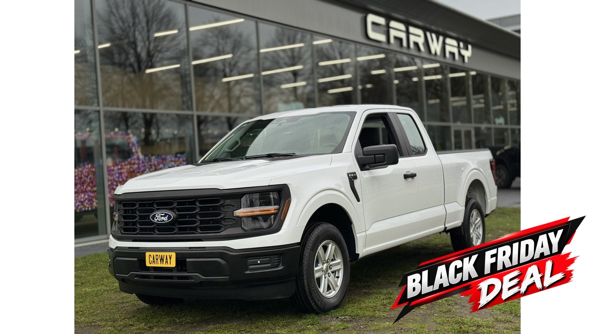 Ford USA F-150 2.7L V6 EcoBoost SuperCab XL Nieuwe Model BPM, Auto's, Automaat, Gebruikt, F-150, Wit