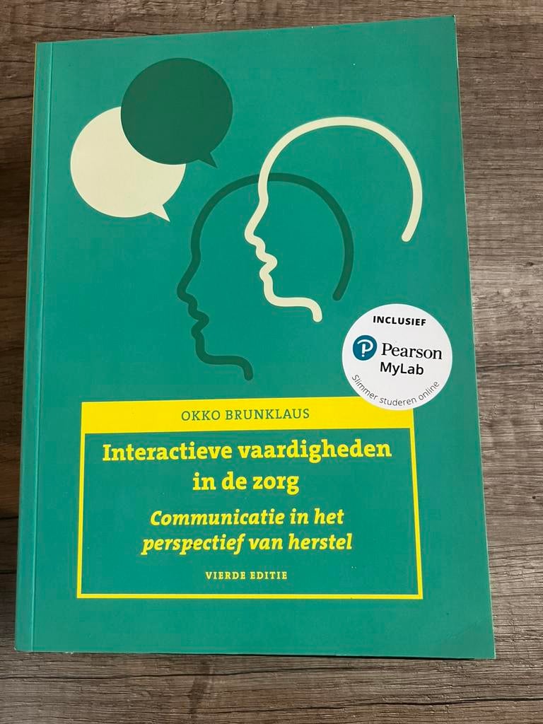 Interactieve vaardigheden in de zorg, Okko Brunklaus, Nieuw, Ophalen of Verzenden, Nederlands