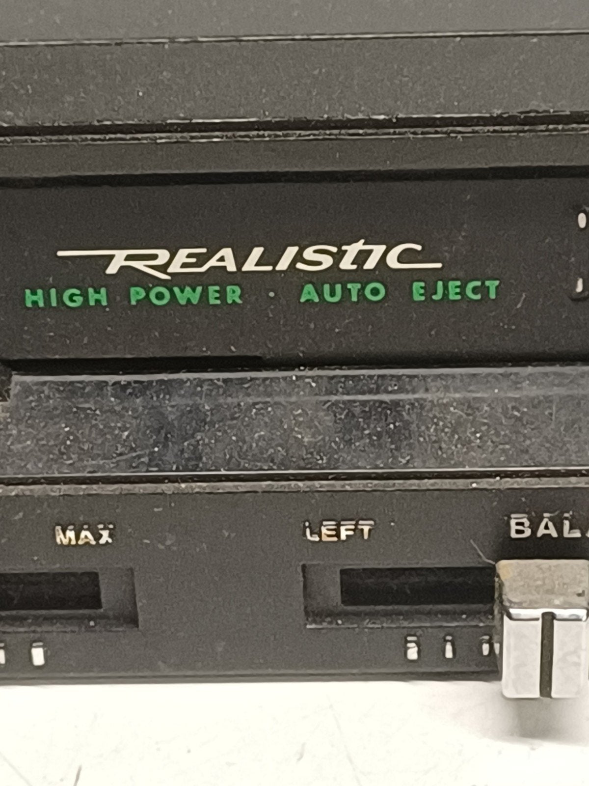 Realistic 12-1809 Stereo Cassette Speler Auto, Auto diversen, Ophalen of Verzenden, Gebruikt