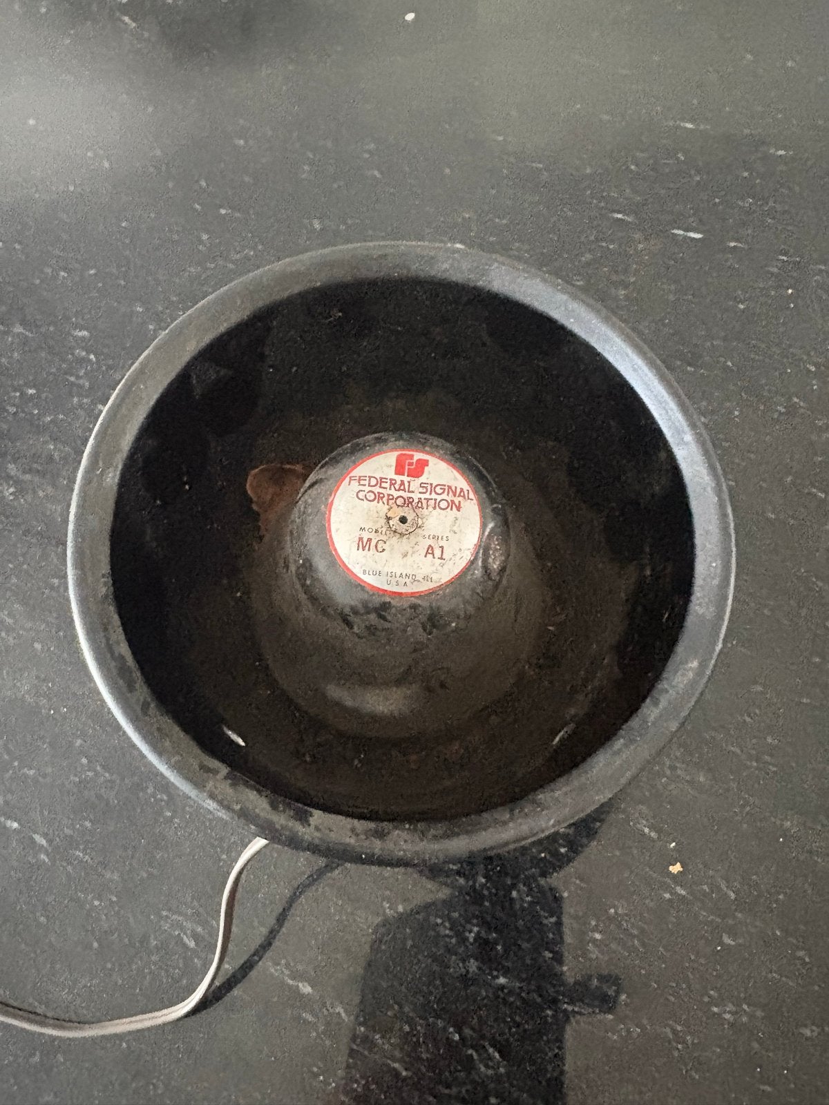 USA Federal Signal Sirene speaker - Politie/Brandweer, Ophalen of Verzenden