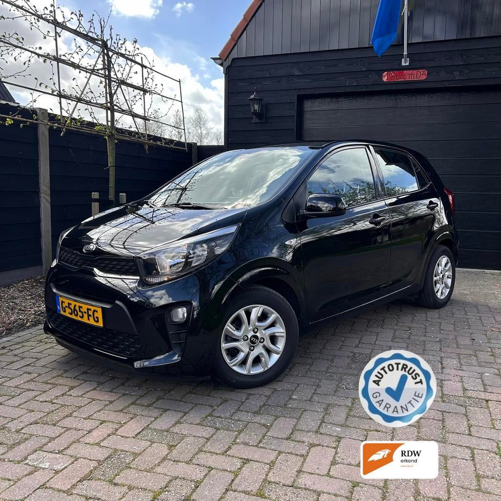 Kia Picanto 1.0 MPI Dynamicline | Carplay | Cruise | 6M Gara, Auto's, Voorwielaandrijving, Stof, 4 stoelen, USB